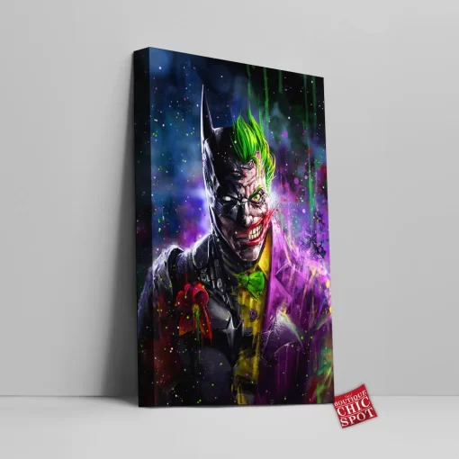 Batman Joker Canvas Wall Art