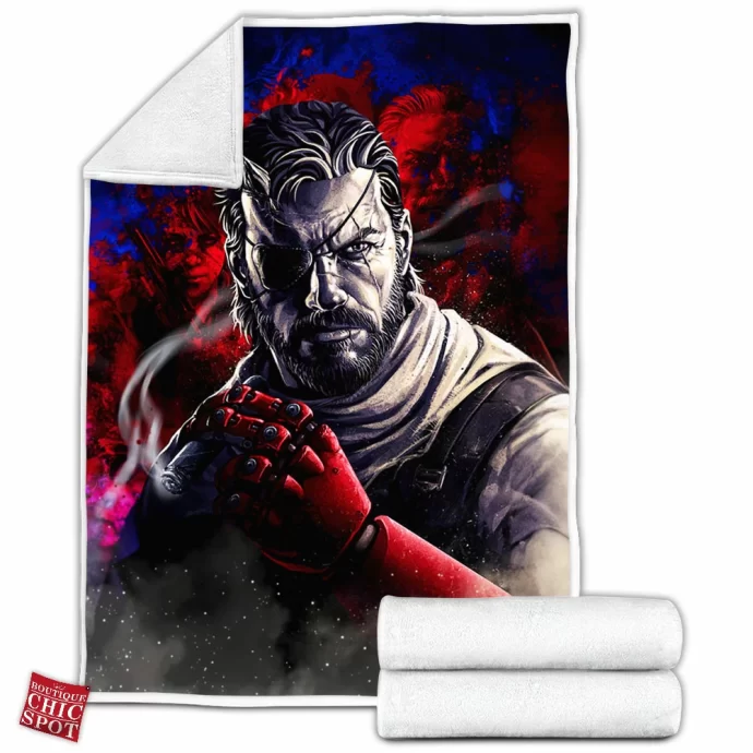 Metal Gear Solid V Phantom Pain Fleece Blanket