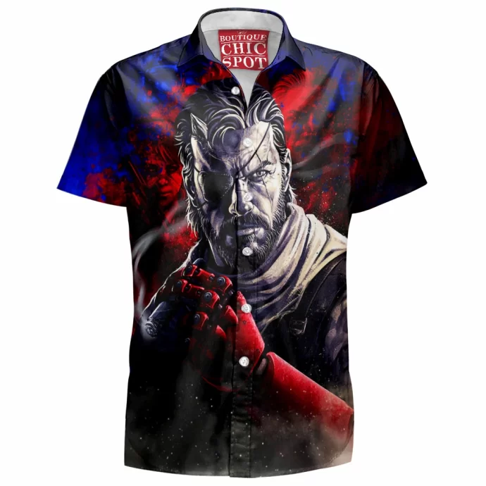 Metal Gear Solid V Phantom Pain Hawaiian Shirt