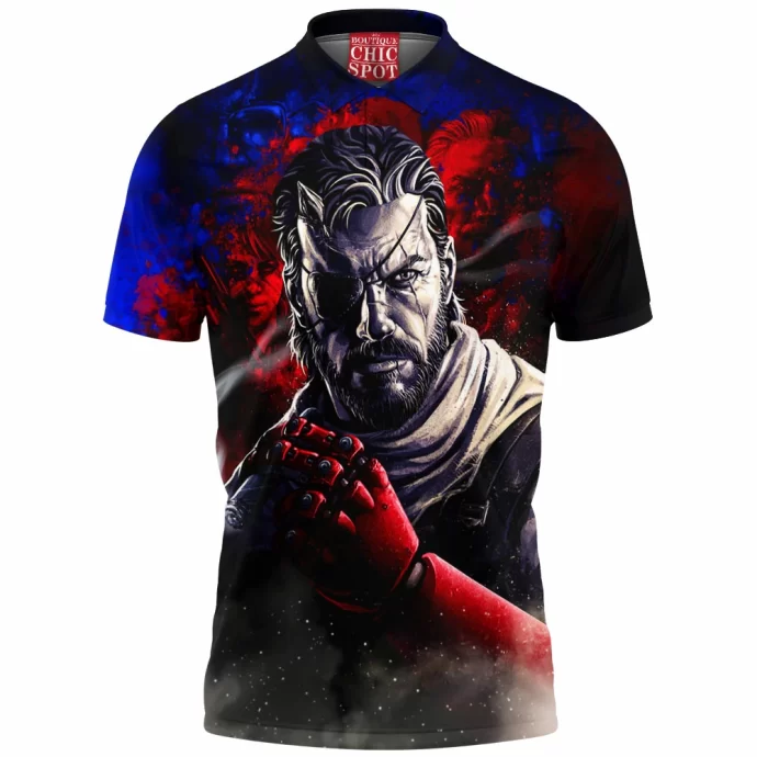 Metal Gear Solid V Phantom Pain Polo Shirt