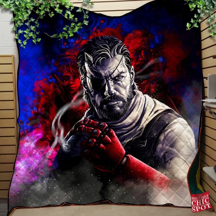 Metal Gear Solid V Phantom Pain Quilt Blanket