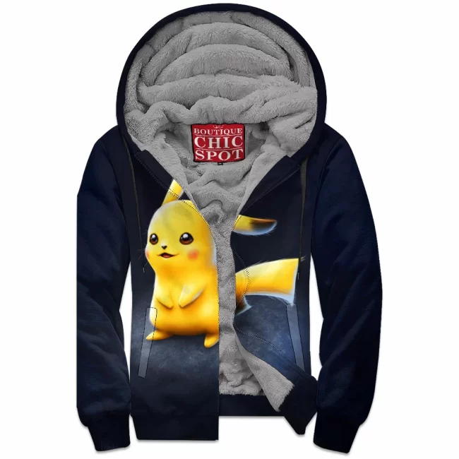 M TU Boutique 8837 Zip Fleece Hoodie