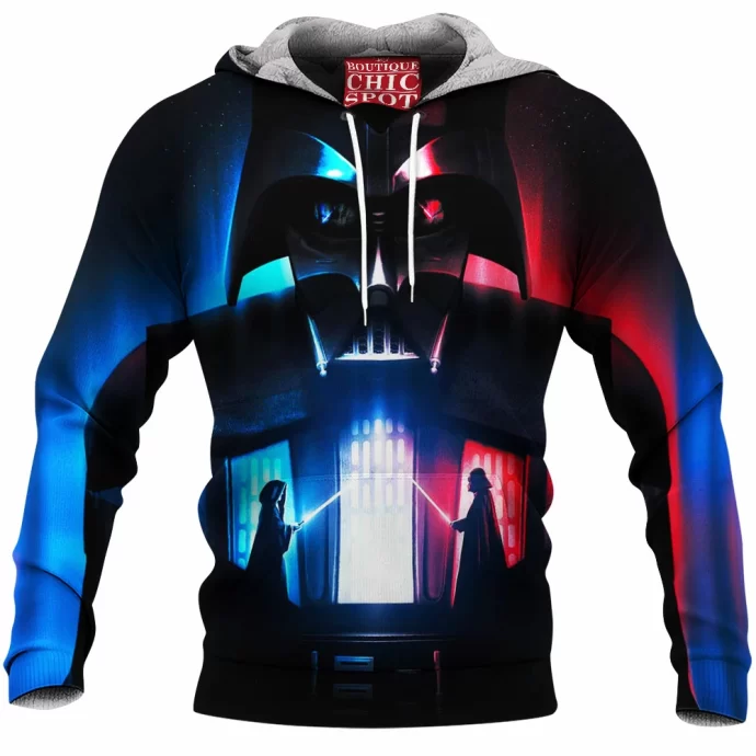 Darth Vader Obi Wan Kenobi Fleece Hoodie