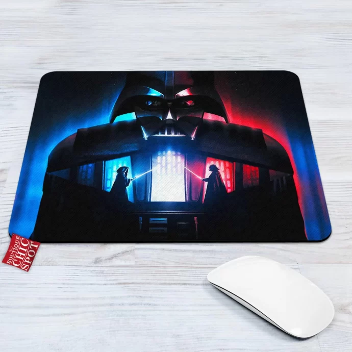 Darth Vader Obi Wan Kenobi Mouse Pad