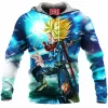 Anime Fleece-Hoodie, Dragon Ball Fleece-Hoodie, Trunks Fleece-Hoodie