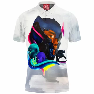 Comic Polo Shirt, Black Panther Polo Shirt, Waka Forever Polo Shirt