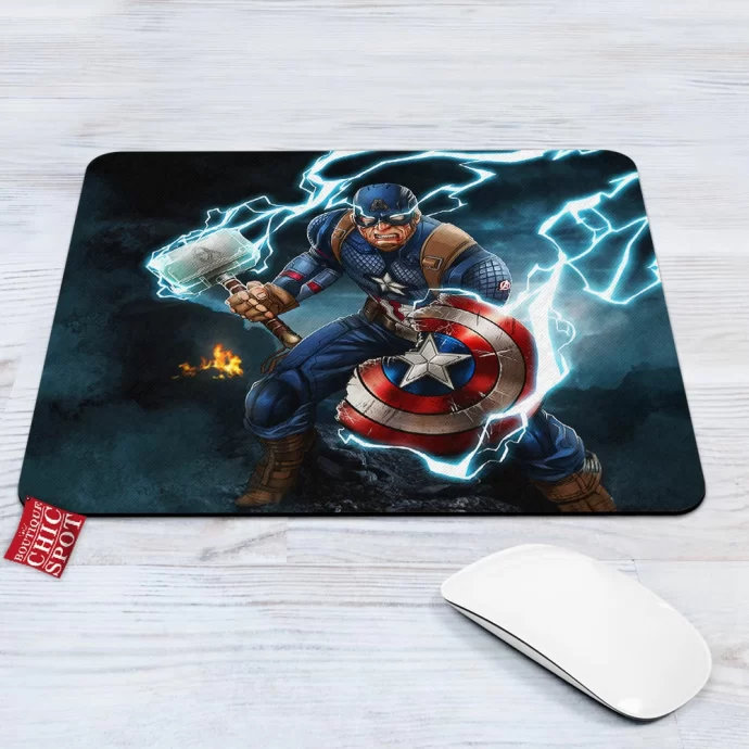 Captain America Mouse Pad