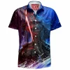 Kylo Ren Hawaiian-Shirt, Sci-Fi Hawaiian-Shirt, Star Wars Hawaiian-Shirt