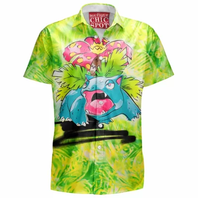 Anime Hawaiian-Shirt, Venusaur Hawaiian-Shirt, Pokemon Hawaiian-Shirt
