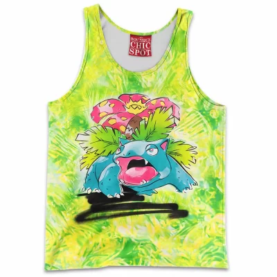Anime Tank-Top, Venusaur Tank-Top, Pokemon Tank-Top