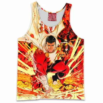 Comic Tank-Top, Shazam Tank-Top