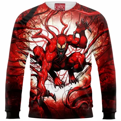 Comic Sweatshirt, Carnage Sweatshirt, Villains Sweatshirt, Superhero Sweatshirt