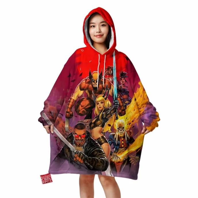 Midnight Suns Blanket Hoodie