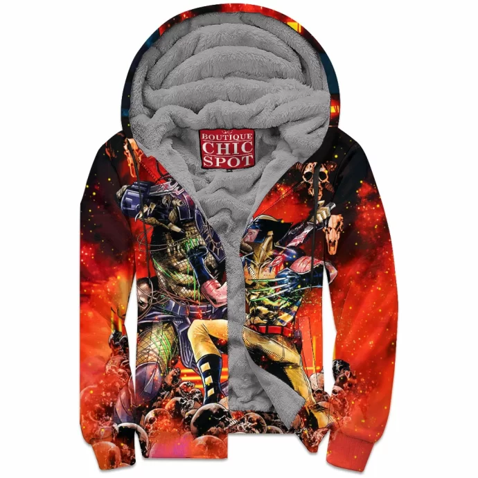 Predator Wolverine Zip Fleece Hoodie