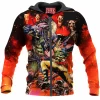 Comic Zip-Hoodie, Predator Zip-Hoodie, Wolverine Zip-Hoodie