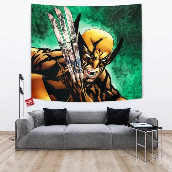 Wolverine Predator Tapestry