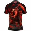 Carnage Polo Shirt, Comic Polo Shirt