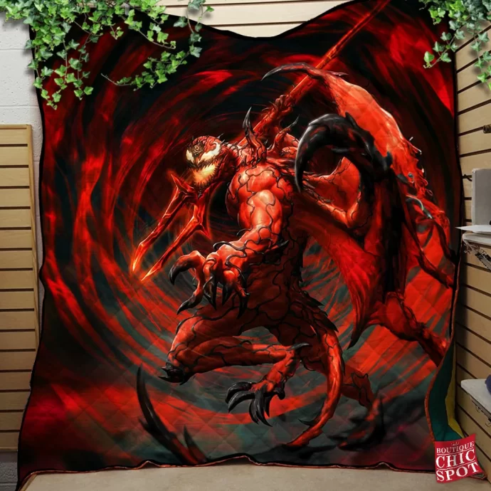 Carnage Quilt Blanket