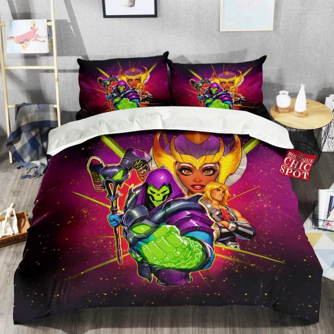 Skeletor He-man Masters of the Universe Bedding Set