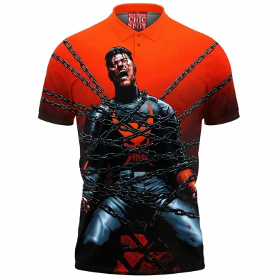 Comic Polo Shirt, Punisher Polo Shirt