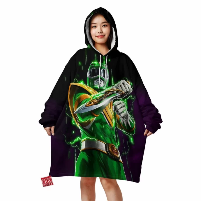 Power Rangers - Green Ranger Blanket Hoodie