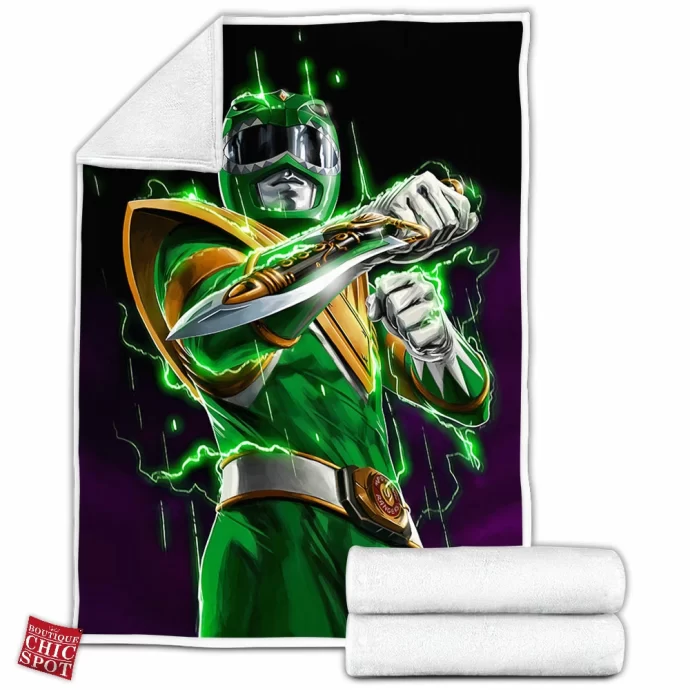 Power Rangers - Green Ranger Fleece Blanket