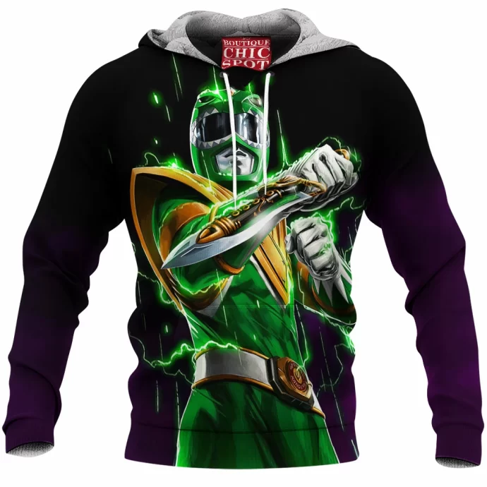 Power Rangers - Green Ranger Fleece Hoodie