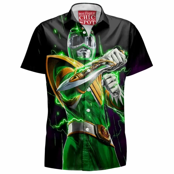 Power Rangers - Green Ranger Hawaiian Shirt