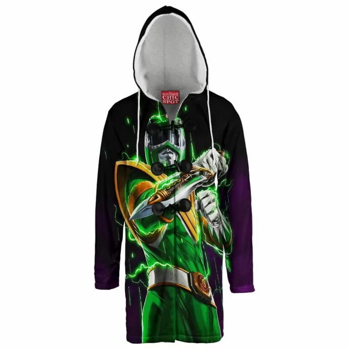 Power Rangers - Green Ranger Hooded Cloak Coat