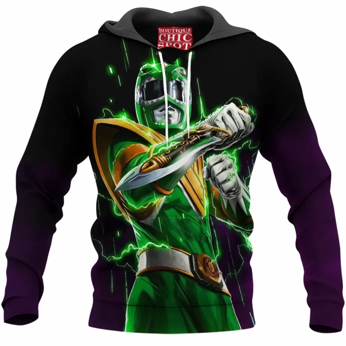 Power Rangers - Green Ranger Hoodie