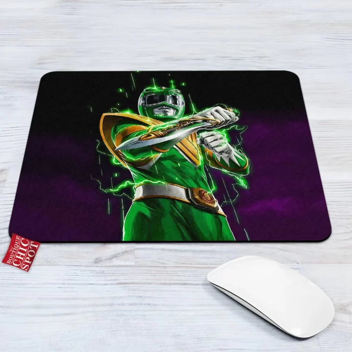 Power Rangers - Green Ranger Mouse Pad