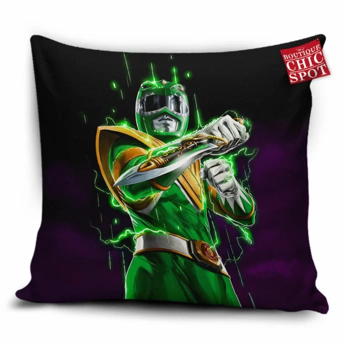 Power Rangers - Green Ranger Pillow Cover