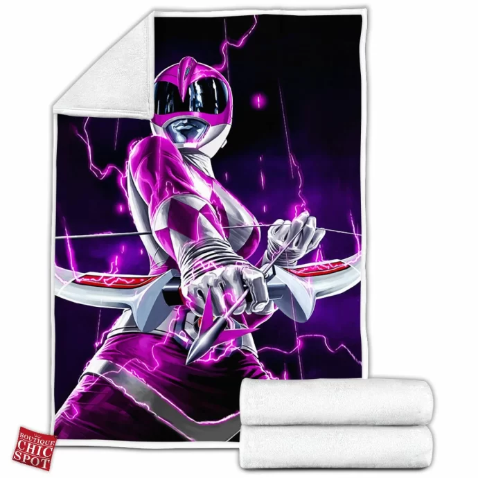 Power Rangers - Pink Ranger Fleece Blanket