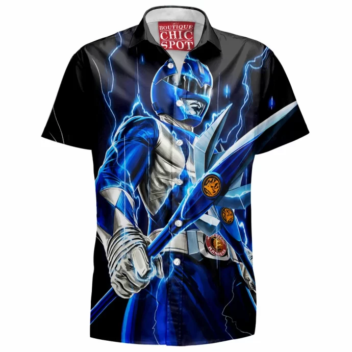 Power Rangers - Blue Ranger Hawaiian Shirt