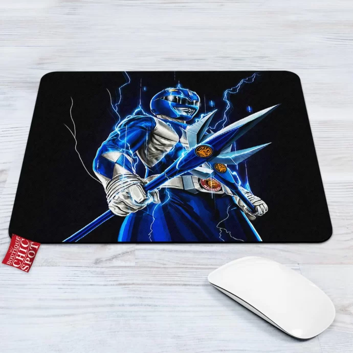 Power Rangers - Blue Ranger Mouse Pad