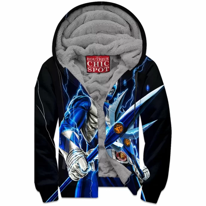 Power Rangers - Blue Ranger Zip Fleece Hoodie