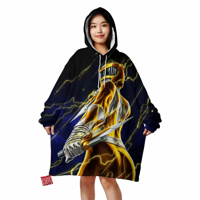 Power Rangers - Yellow Ranger Blanket Hoodie