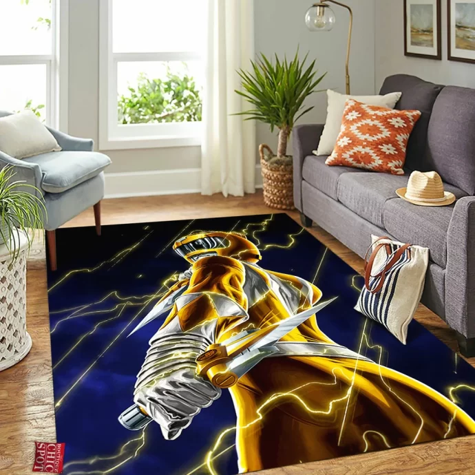 Power Rangers - Yellow Ranger Rectangle Rug