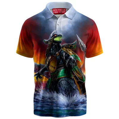 Dragonzord Polo Shirt, Mighty Morphin Power Rangers Polo Shirt