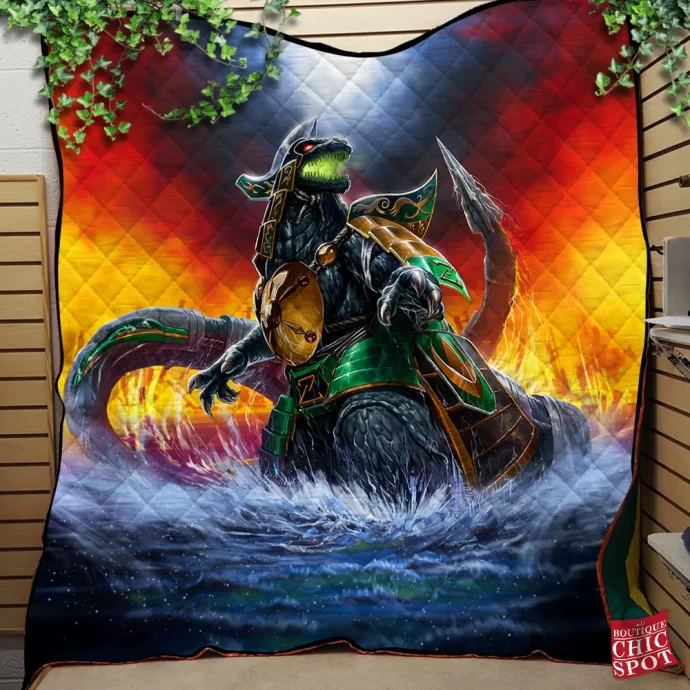 Power Rangers - Dragonzord Quilt Blanket