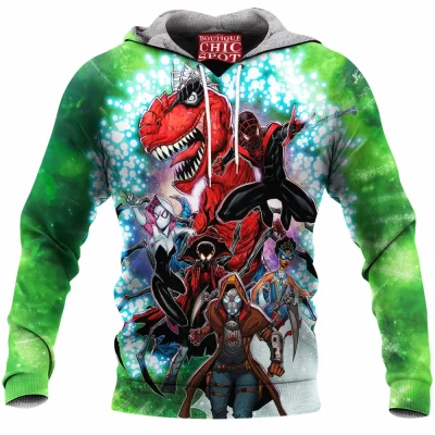 Comic Fleece-Hoodie, Spider-Verse Fleece-Hoodie