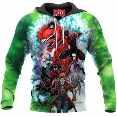 Comic Hoodie, Spider-Verse Hoodie
