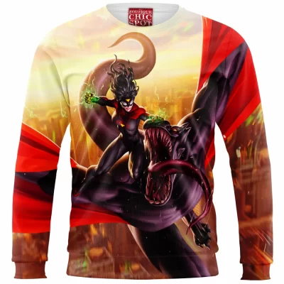 Comic Sweatshirt, Superhero Sweatshirt