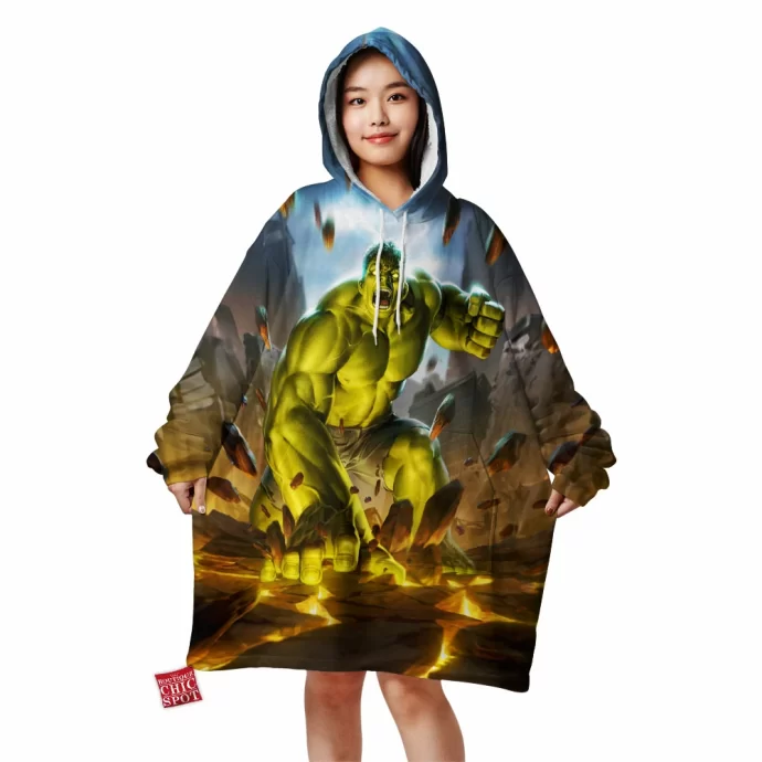 The Incredible Hulk Blanket Hoodie