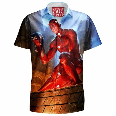 Comic Hawaiian-Shirt, Daredevil Hawaiian-Shirt