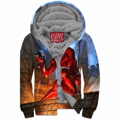 Comic Zip-Fleece-Hoodie, Daredevil Zip-Fleece-Hoodie