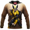 Comic Hoodie, X-23 Hoodie, X-men Hoodie