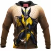 Comic Zip-Hoodie, X-23 Zip-Hoodie, X-men Zip-Hoodie