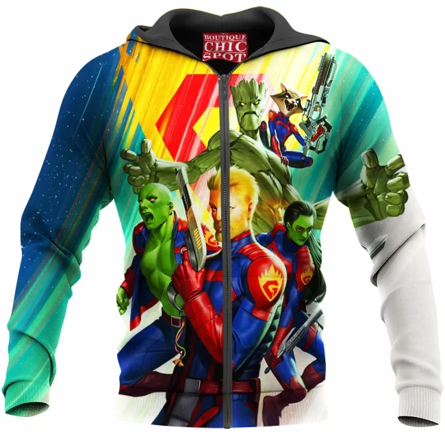 M TU Boutique 9118 Zip Hoodie