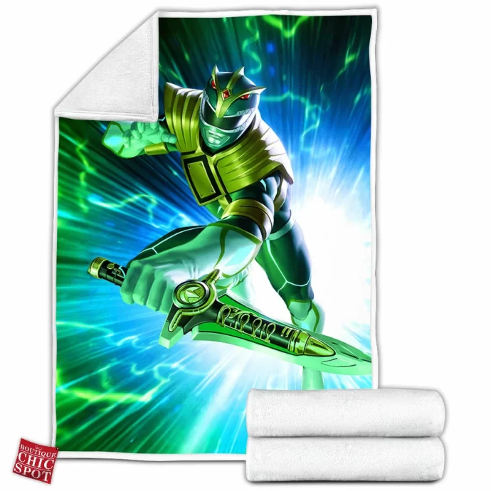 Power Rangers - Green Ranger Fleece Blanket